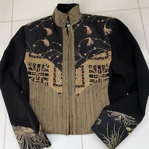 Skirt, Bustier and Jacket set for evening or formal wear.